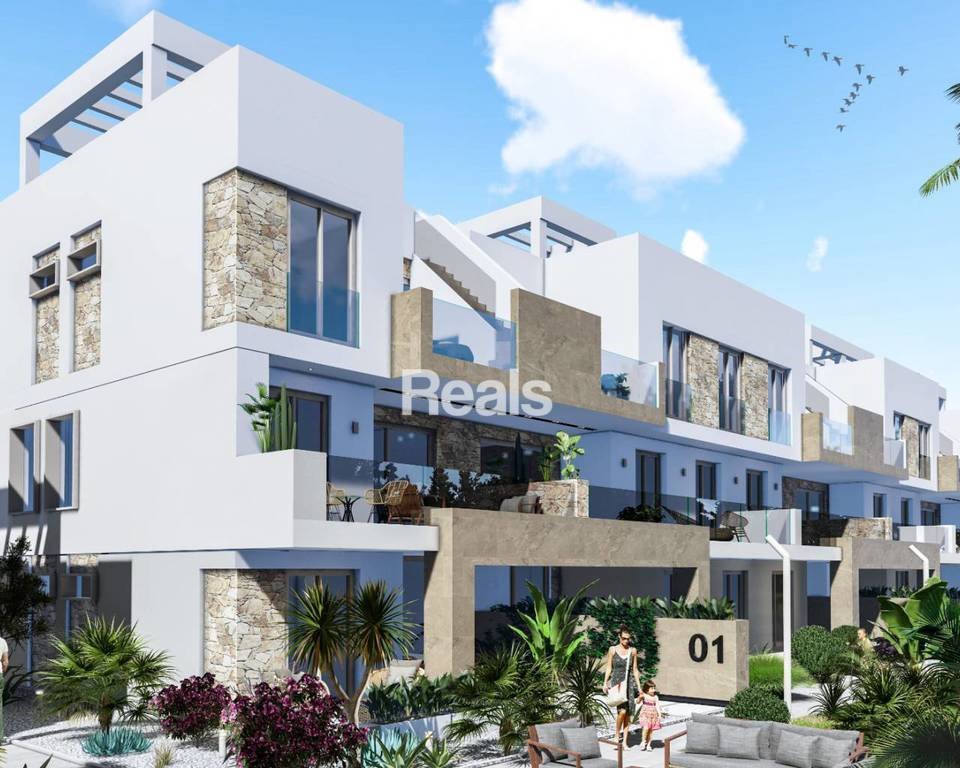 Nowoczesny dom z basenem i widokiem na lagunę w Costa Blanca Hiszpania, Costa Blanca, Costa Blanca  117m2 Foto 1