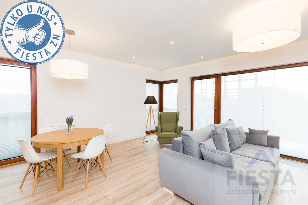 Nowoczesne 2-pokojowe mieszkanie z loggią, garażem i komórką Warszawa, Mokotów, Konstancińska  58m2 Foto 1