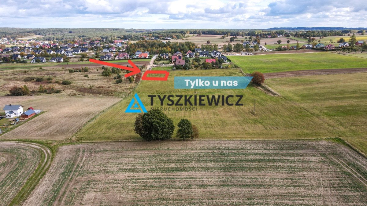 Działka budowlana na sprzedaż Szemud, Mściwoja  1 393m2 Foto 1