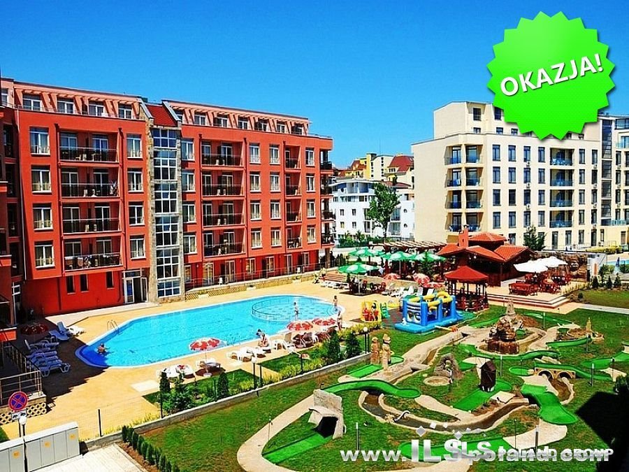 Studio 36 m² z balkonem - blisko plaży w Słonecznym Brzegu Bułgaria, Słoneczny Brzeg, RAINBOW 2  36m2 Foto 1