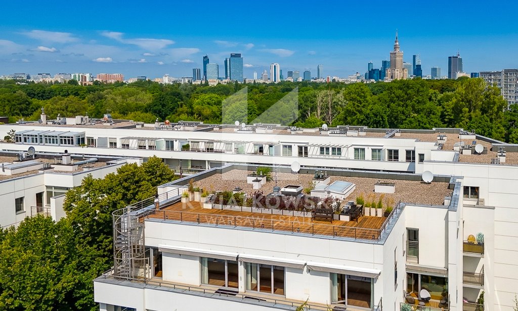 Polecam luksusowy penthouse 7 pokoi 320 m² z ogrodem i tarasami Warszawa, Mokotów, Biały Kamień  325m2 Foto 1