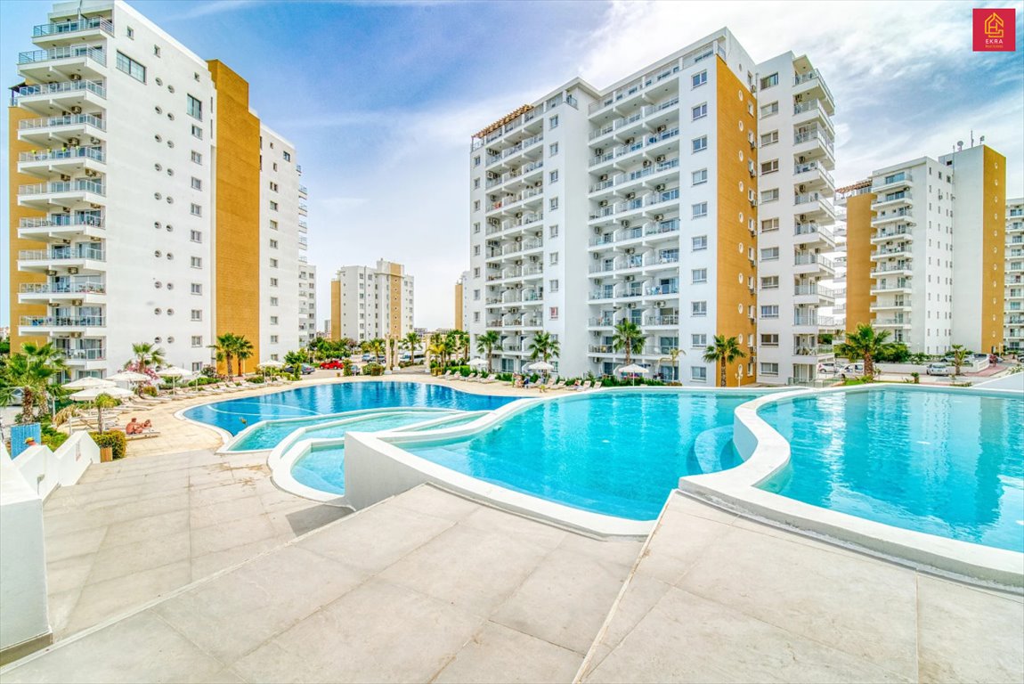Umeblowany apartament 1 sypialnia blisko morza na Cyprze Cypr, Iskele, Brutus , Caesar Resort Rd  64m2 Foto 1