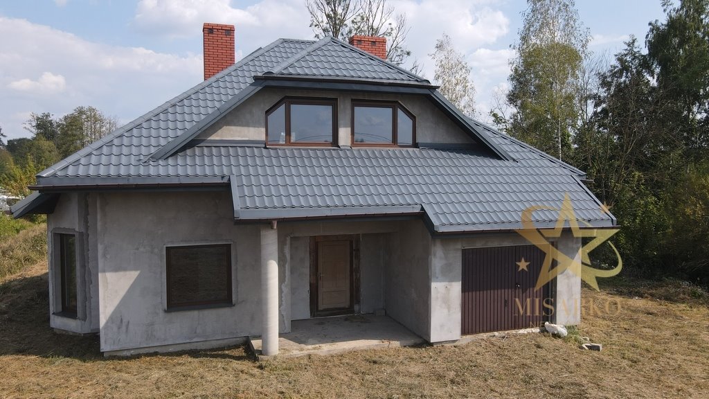 Dom w stanie surowym z dużą działką 3000 m², blisko Białegostoku Hryniewicze  145m2 Foto 1