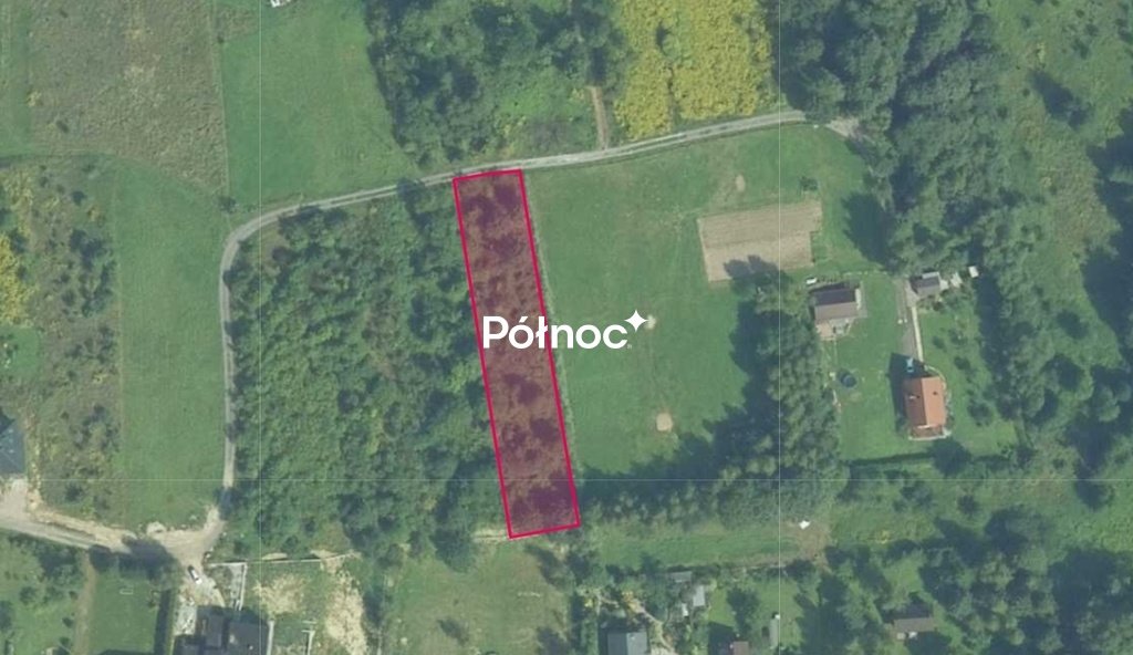 Działka 1614 m² pod zabudowę usługową w Wrząsowicach polecam! Wrząsowice  1 614m2 Foto 1