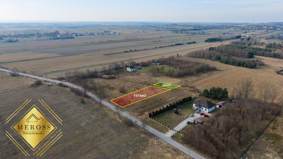 Działka budowlana na sprzedaż Jaźwiny  1 839m2 Foto 1