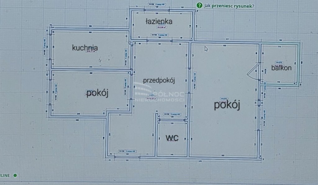 Mieszkanie dwupokojowe na wynajem Lublin  58m2 Foto 16