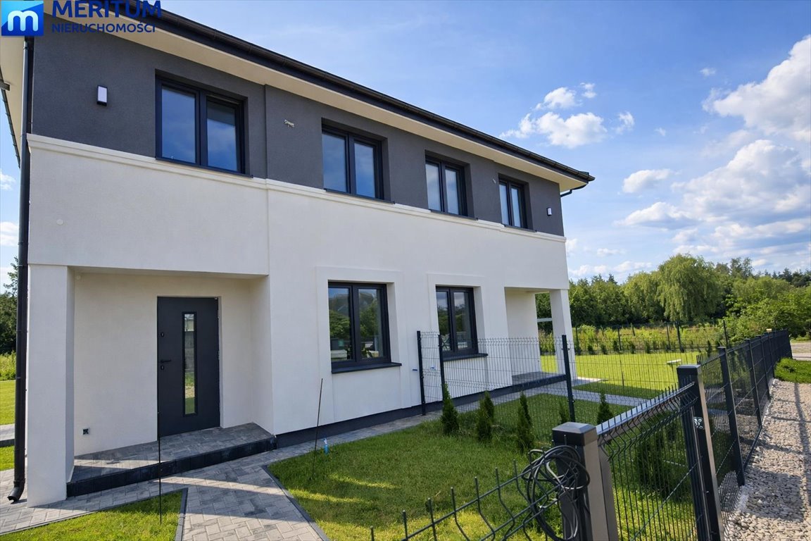 Nowoczesny dom 103 m² z tarasem i garażem w Międzyborowie Międzyborów  103m2 Foto 1