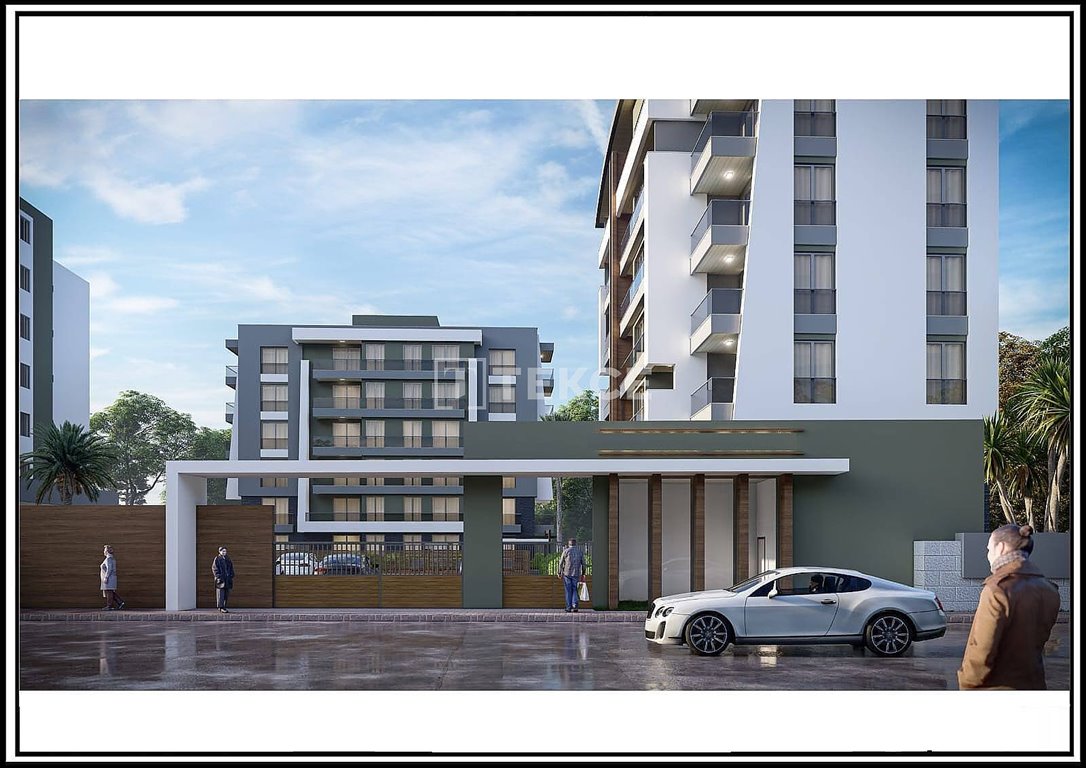 Nowoczesny apartament 1 sypialnia z basenem i blisko lotniska Turcja, Altıntaş, Altıntaş, Aksu, Antalya  60m2 Foto 1