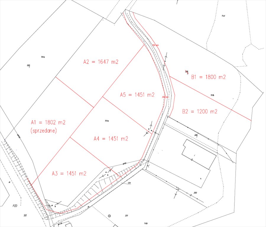 Działka budowlana na sprzedaż Łęki  1 451m2 Foto 2