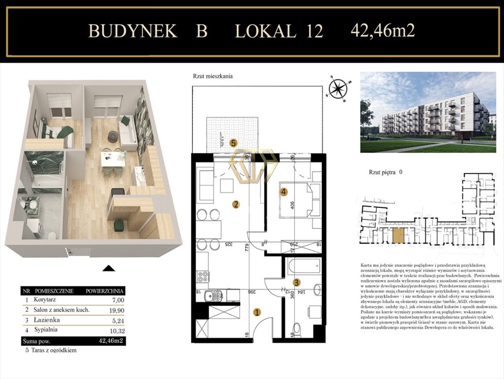Mieszkanie dwupokojowe na sprzedaż Częstochowa, Podjasnogórska, św. Kazimierza  42m2 Foto 1