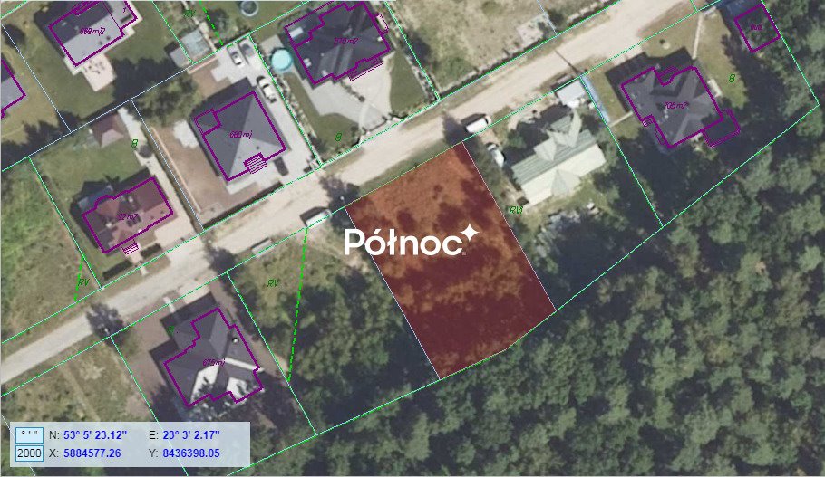 Działka 1251 m² z warunkami zabudowy, las, media, spokojna okolica Niewodnica Kościelna, Leśna Polana  1 251m2 Foto 1