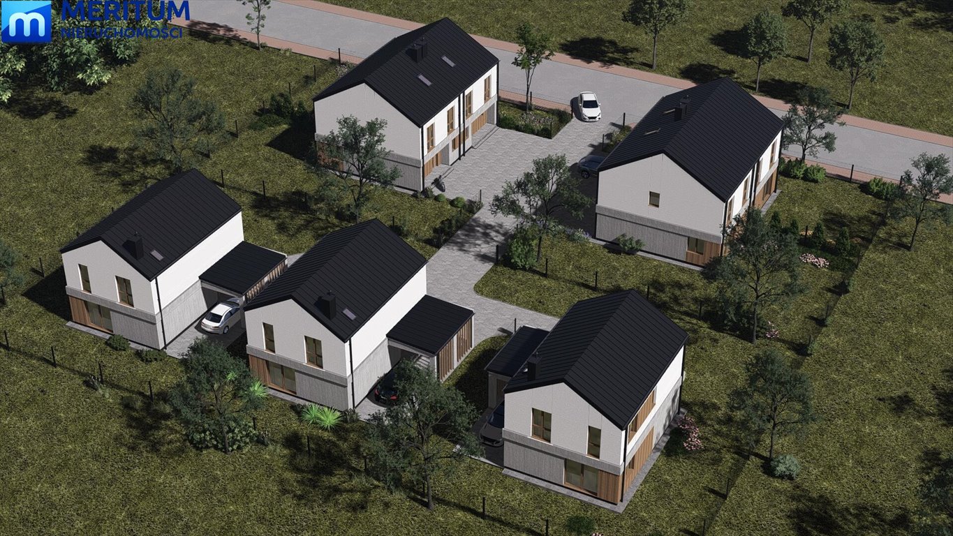 Nowoczesny dom 134 m2 z dużą działką 1200 m2, ogrzewanie podłogowe Odrano-Wola  134m2 Foto 1