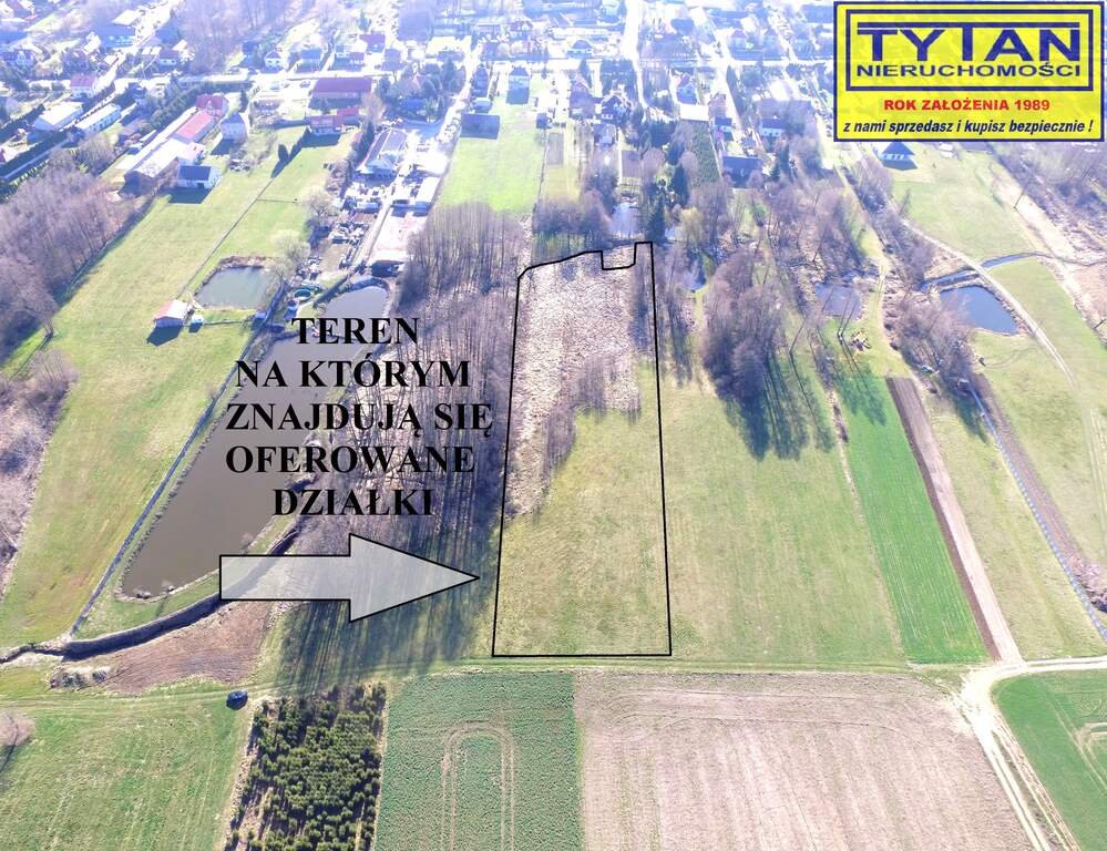 Działka budowlana 2250 m² z warunkami zabudowy w Konarzycach Konarzyce  2 250m2 Foto 1