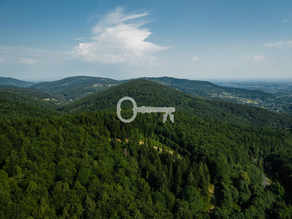 Na sprzedaż działka 4000 m² z projektem rezydencji w Beskidach Kocierz Rychwałdzki, Beskidzka  4 000m2 Foto 1