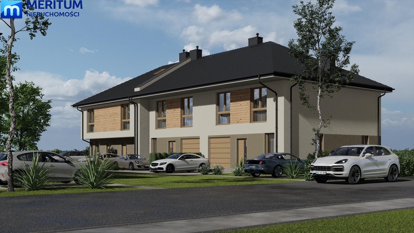 Segment środkowy 93m2 w Grodzisku – nowoczesny dom z garażem Grodzisk Mazowiecki  93m2 Foto 1