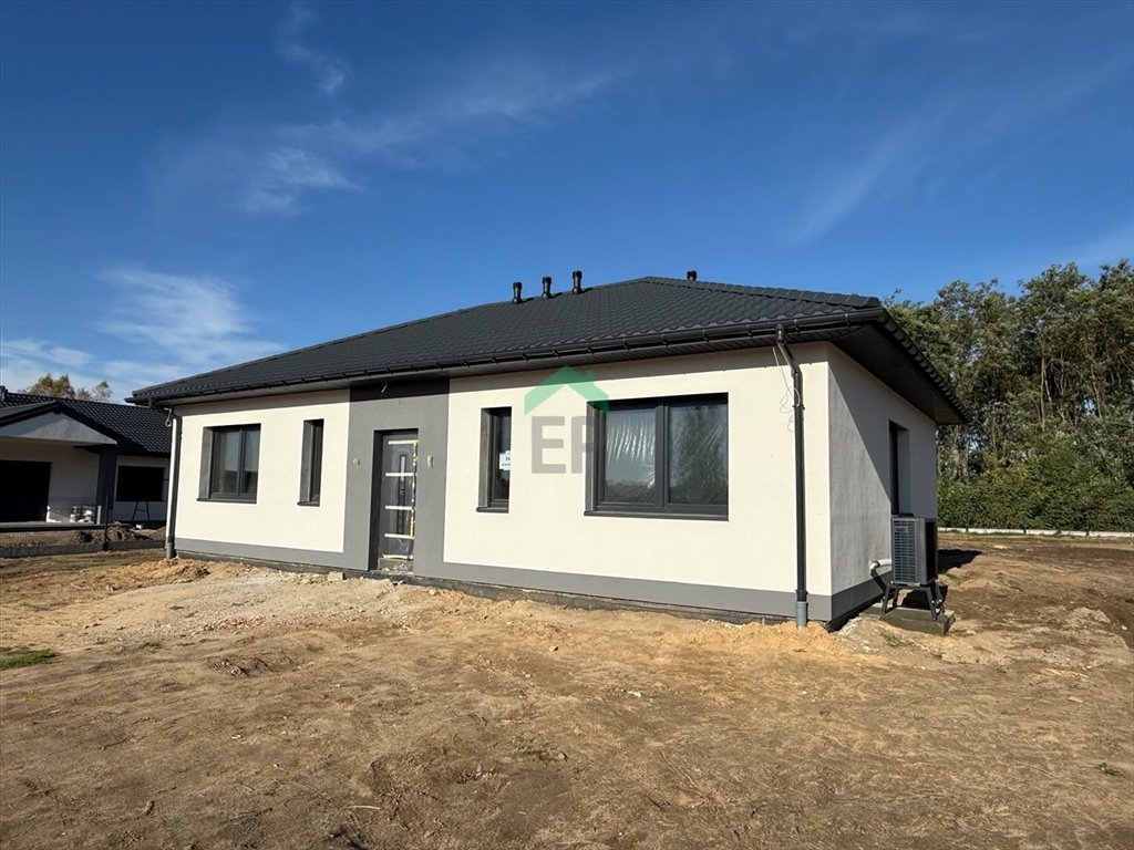 Nowoczesny dom 96 m² z poddaszem i ogrzewaniem podłogowym Łysiec  96m2 Foto 1