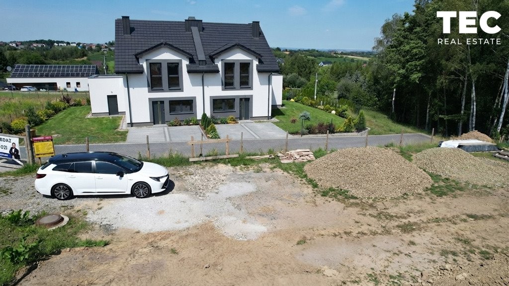 Dom w stanie deweloperskim (113 m²) z dużą działką (1000 m²) w Trąbkach Trąbki  113m2 Foto 1