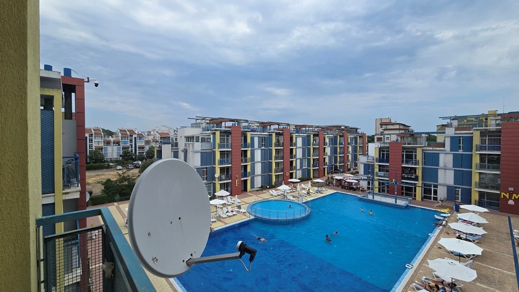 Przestronny apartament 108 m² z widokiem na basen w Elite 4 Bułgaria, Sunny Beach, Elite 4, Sunny Beach  108m2 Foto 1