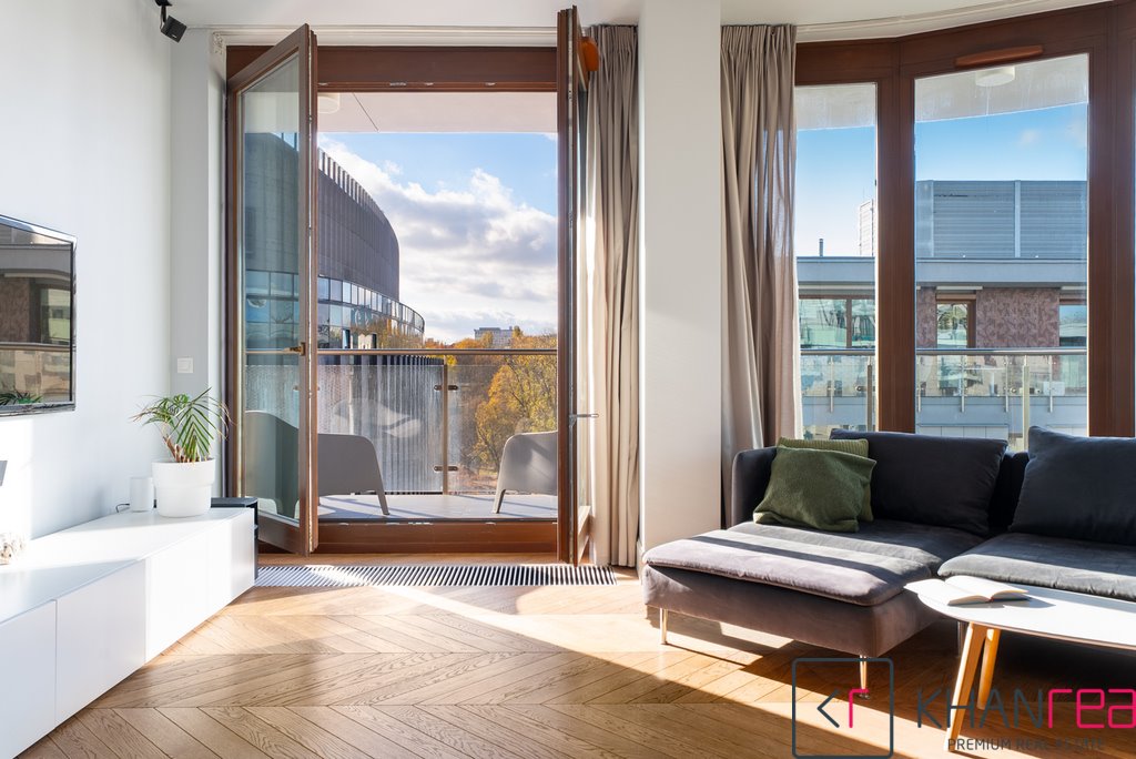 Mieszkanie dwupokojowe na wynajem Warszawa, Śródmieście, Powiśle, Leona Kruczkowskiego  73m2 Foto 1