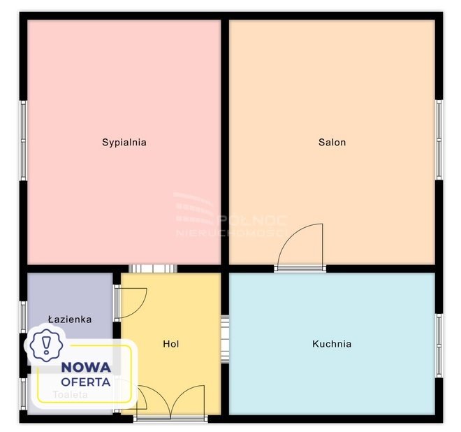 Mieszkanie dwupokojowe na sprzedaż Cieszyn  57m2 Foto 1