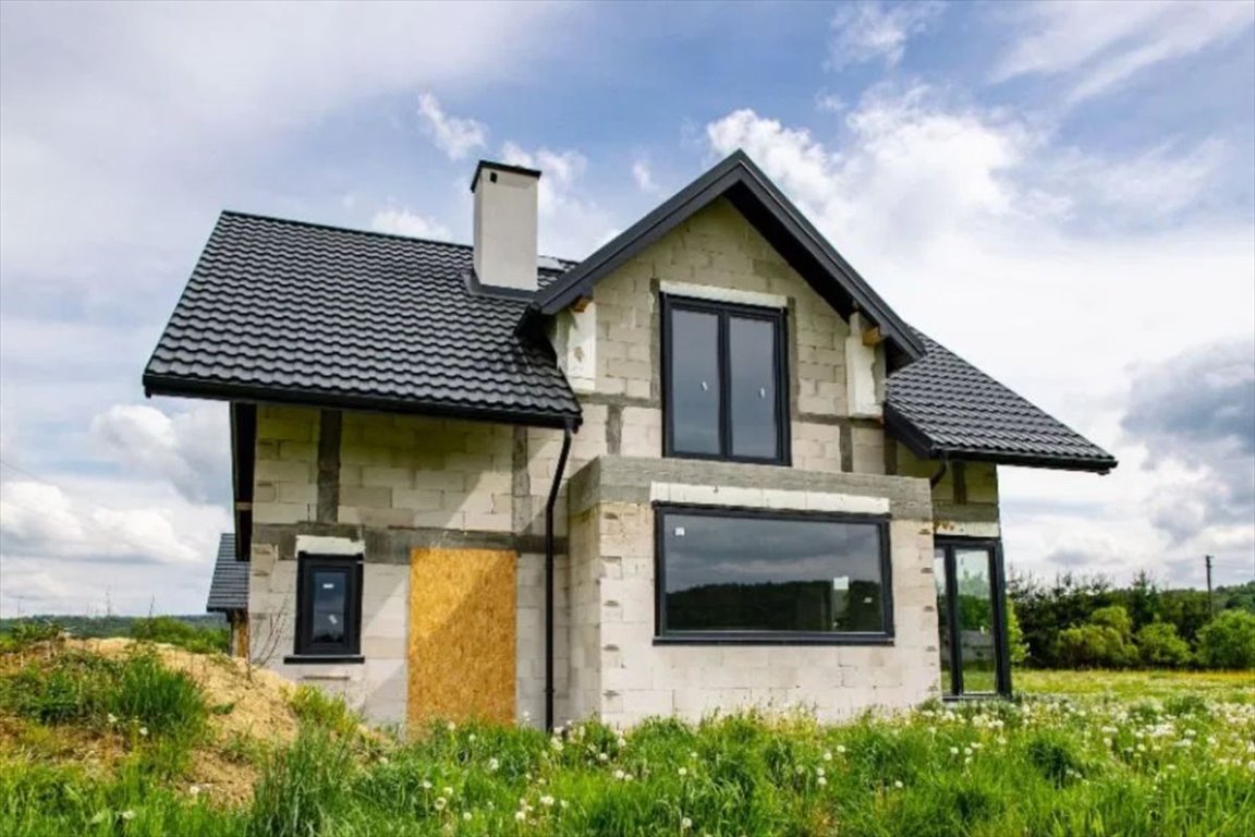Dom w Wyżnem 131,49 m², stan surowy, duża działka polecam Wyżne  131m2 Foto 1