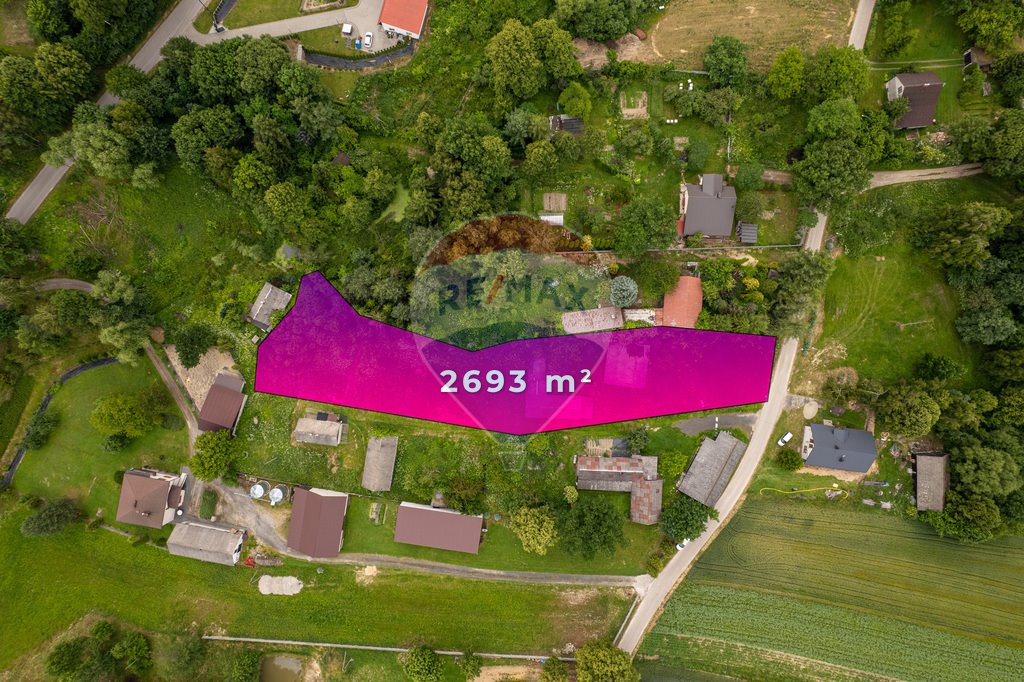 Działka budowlana na sprzedaż Poręba Dzierżna  2 693m2 Foto 1