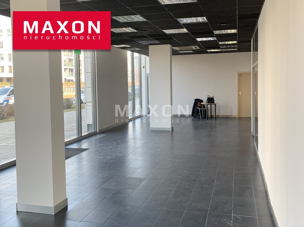 Ekskluzywny lokal 185 m² przy rondzie Wilanów, panoramiczne witryny Warszawa, Wilanów, ul. Franciszka Klimczaka  185m2 Foto 1