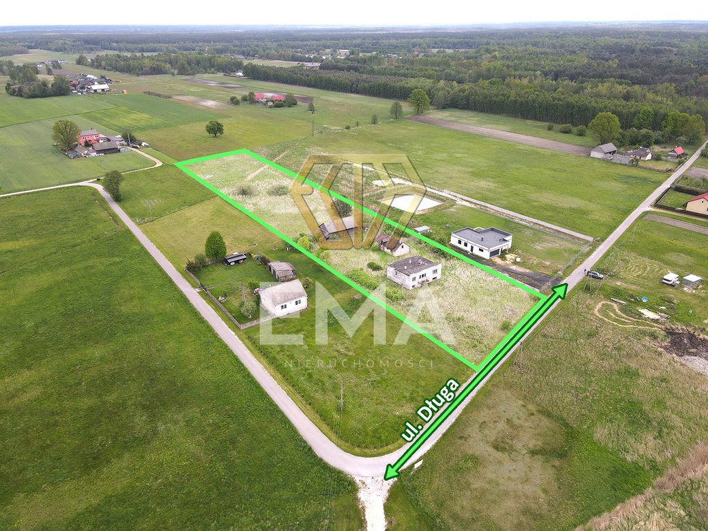 Na sprzedaż działka 1 ha z zabudowaniami w Piaskach Piaski, Długa  10 020m2 Foto 1
