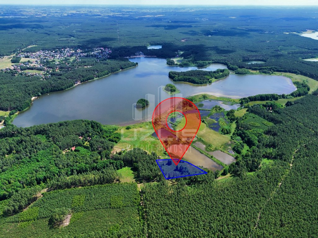 Na sprzedaż działki nad jeziorem w Ocypelu - prywatność i natura Ocypel, os. Za Jeziorem  1 025m2 Foto 1