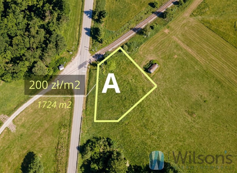 Działka w Osławicy z WZ, 1724 m² - polecam! Osławica  1 724m2 Foto 1