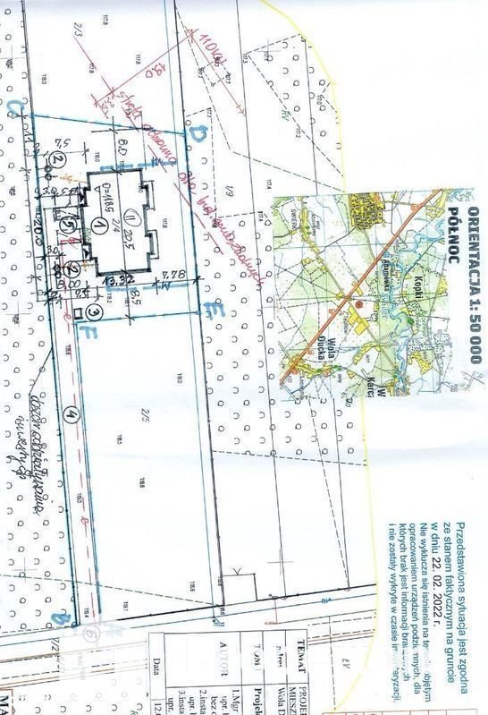 Działka budowlana na sprzedaż Wola Ducka, Trakt Lubelski  1 400m2 Foto 2