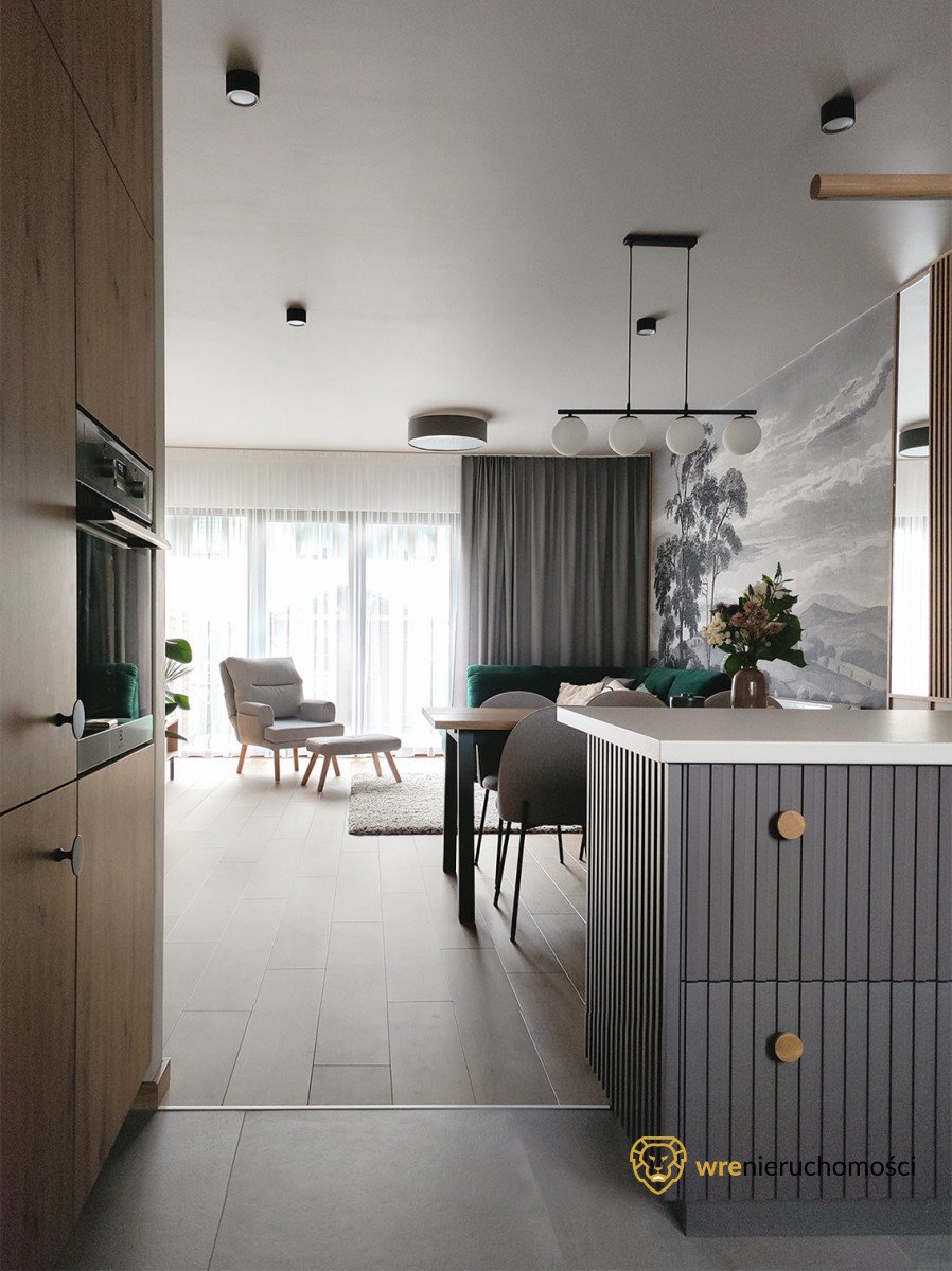 Dom szeregowy z dużym ogrodem, 96 m², 3 miejsca parkingowe Karwiany, Jarzębinowa  96m2 Foto 1