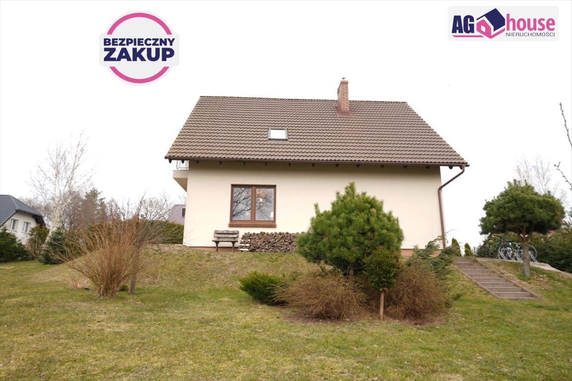 Polecam przestronny dom 150 m² z kominkiem i dużą działką Łebno, Spokojna  150m2 Foto 1