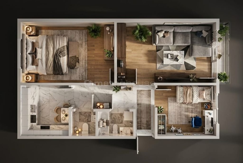 Do sprzedania przestronne 3-pokojowe mieszkanie 57 m² w Łodzi Łódź, Bałuty, Franciszkańska  57m2 Foto 1