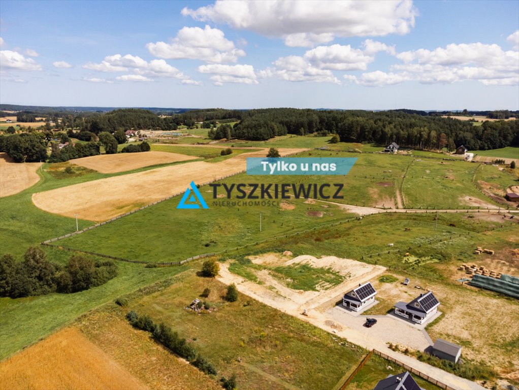 Działka 1449 m² z widokiem, blisko jeziora, media, warunki zabudowy Kamień, Psale  1 449m2 Foto 1