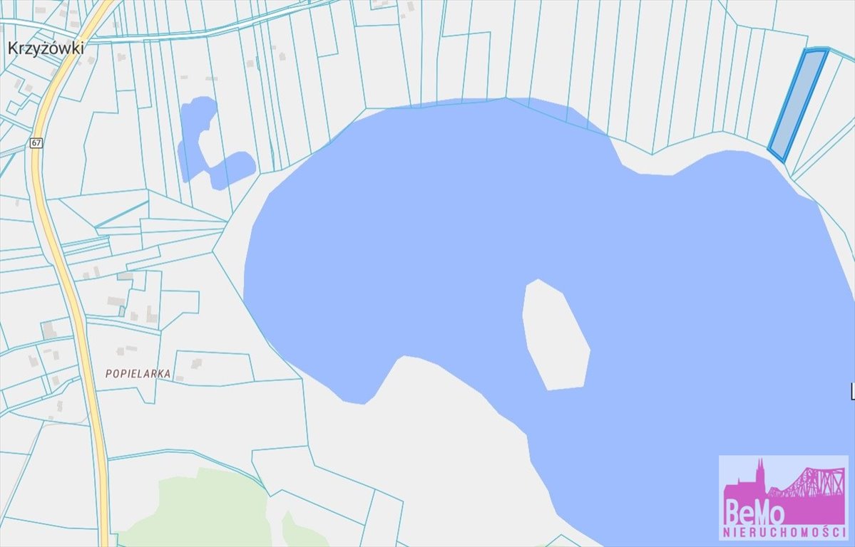 Malownicza działka nad jeziorem w Ostrowicie, 6155 m2 Lipno, Ostrowite  6 155m2 Foto 1