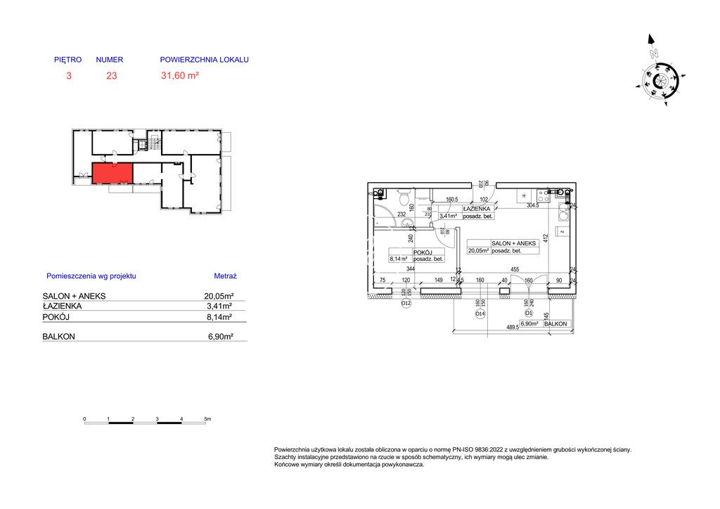 Dwupokojowe mieszkanie na sprzedaż w Bocianowie, 32 m² Bydgoszcz, Bocianowo, Hetmańska  32m2 Foto 1