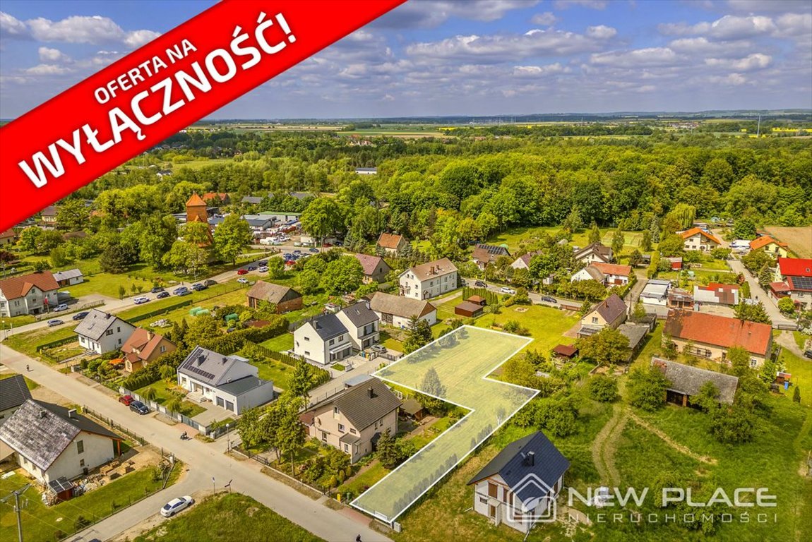 Działka budowlana na sprzedaż Domaszczyn, Spacerowa  1 465m2 Foto 1