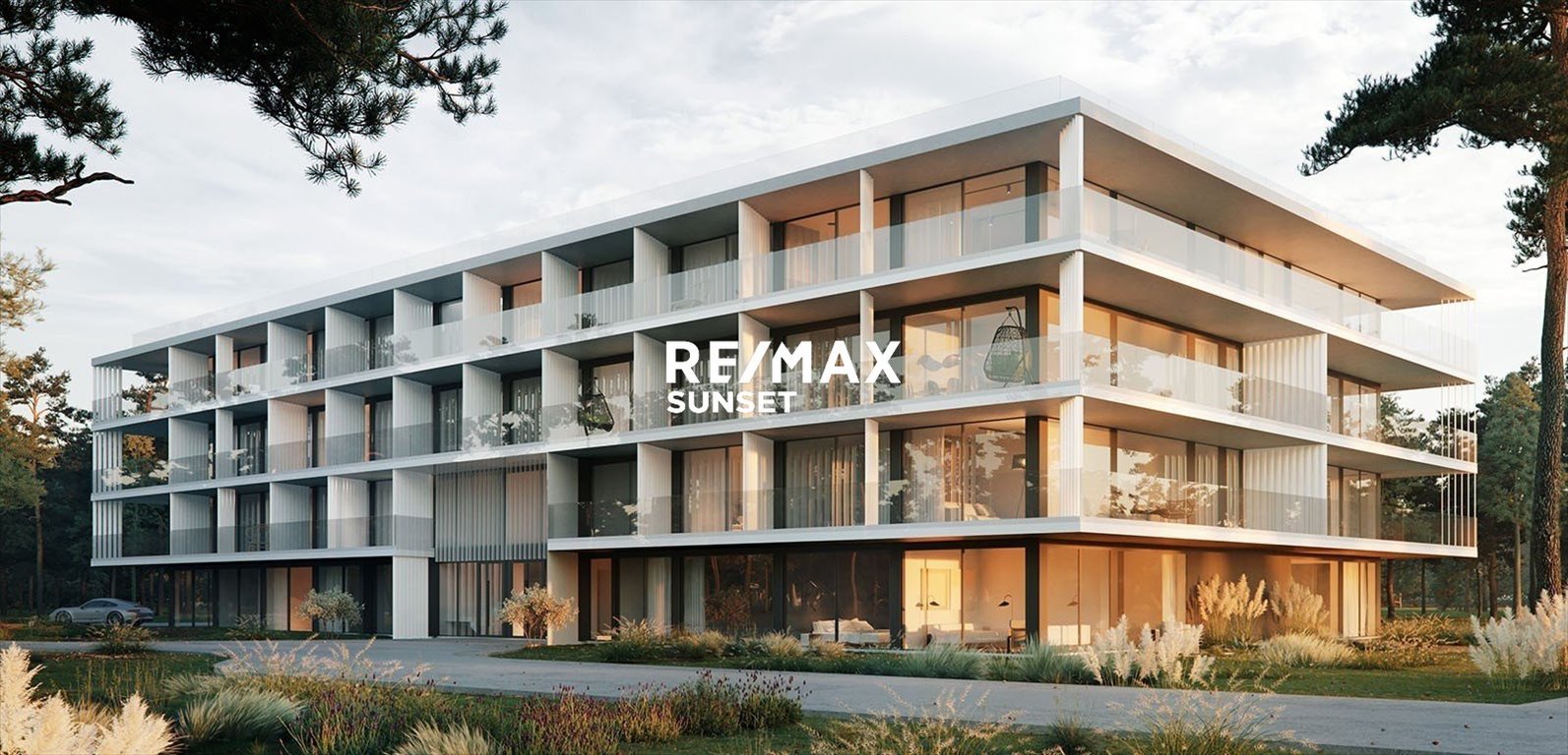 Apartament z tarasem i basenem nad morzem w Mielnie Mielno, Sosnowy Las 15  32m2 Foto 1