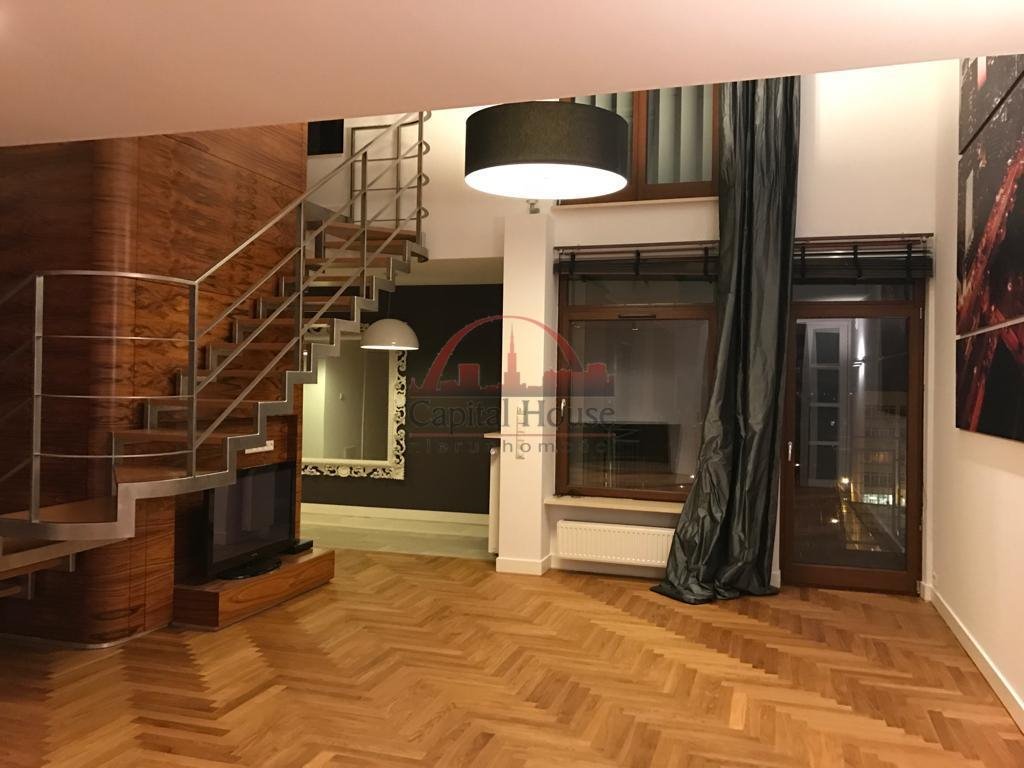 Luksusowy dwupoziomowy apartament 210 m2 z tarasem i garażem Warszawa, Mokotów, Sielecka  210m2 Foto 1