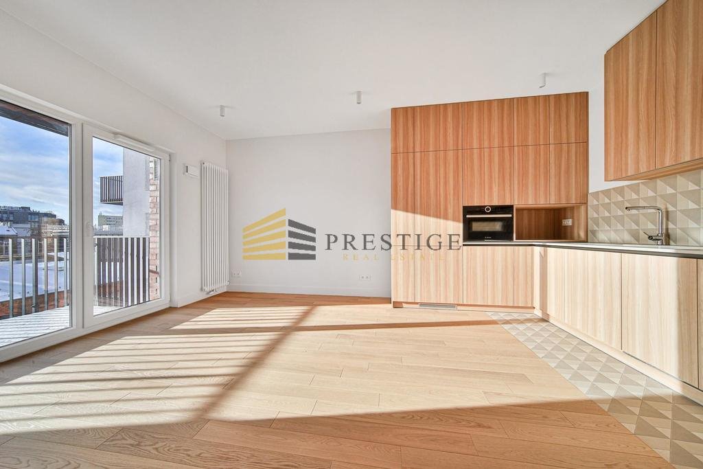 Nowoczesny apartament z dużym tarasem i panoramicznym widokiem Warszawa, stacja metra Szwedzka  68m2 Foto 1