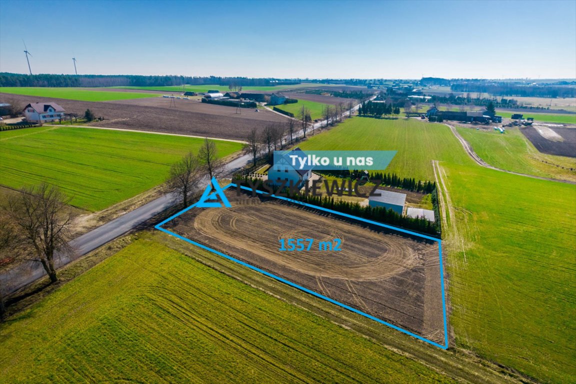 Duża działka pod dom jednorodzinny w Pawłowie, 1557 m² Pawłowo  1 557m2 Foto 1