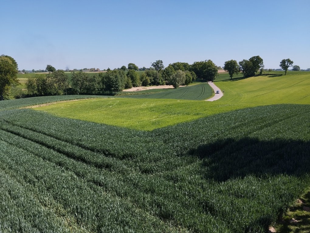 Malownicza działka 2500 m² z widokiem na pola i lasy Moszenki  2 500m2 Foto 1