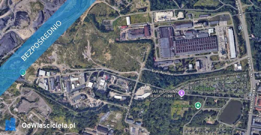 Zapraszam do zakupu obiektu 4728 m² w Bytomiu z możliwością rozwoju: Bytom: Szyby Rycerskie