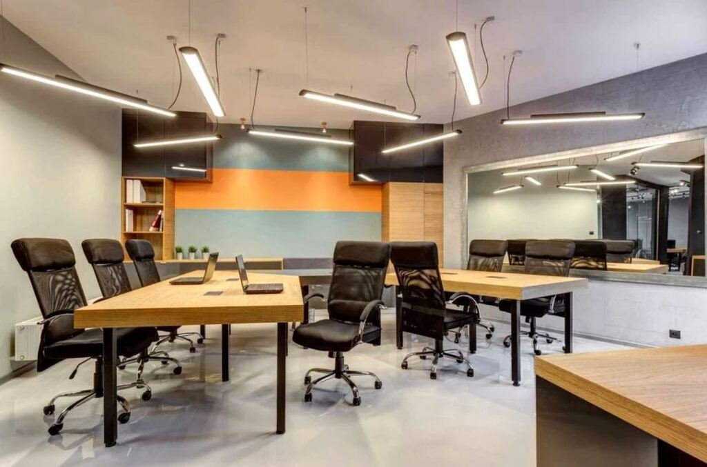 Nowoczesne biuro 112 m2 z ogródkami, klimatyzacją i parkingiem Warszawa, Wilanów, Sarmacka  112m2 Foto 1