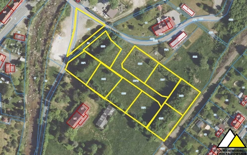 Działki budowlane z widokiem na G. Izerskie, 8 798 m² Świeradów-Zdrój  8 798m2 Foto 1