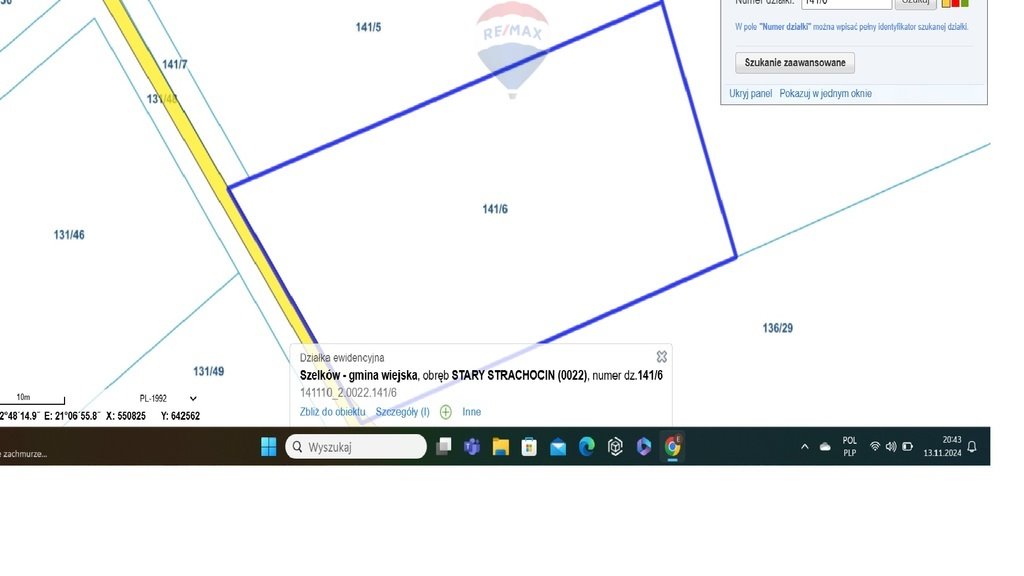 Działka rekreacyjna na sprzedaż Stary Strachocin  1 500m2 Foto 3