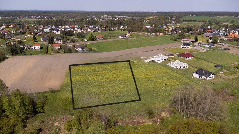 Działka budowlana 1155 m² w Czarkowie, media, spokojna okolica Czarków, Kościelna  1 155m2 Foto 1