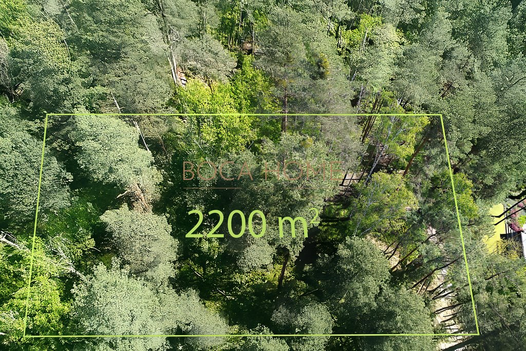 Ekskluzywna działka 2200 m² w Wawrze, las i prywatność Warszawa, Wawer  2 200m2 Foto 1