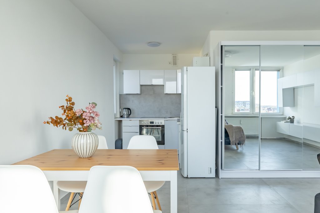 Mieszkanie dwupokojowe na wynajem Wrocław, Krzyki, Zaporoska  48m2 Foto 1